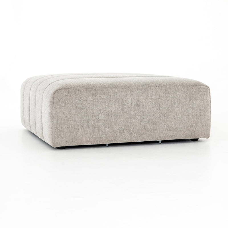 Langham Napa Sandstone Ottoman | ready to ship!