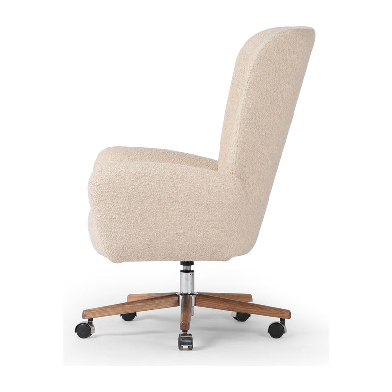 Cade Lisbon Cream Desk Chair | ready to ship!