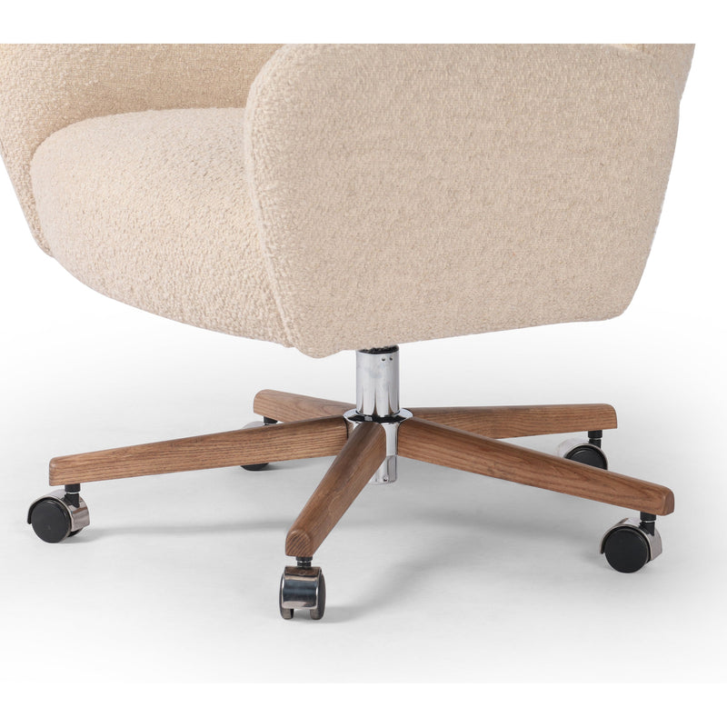 Cade Lisbon Cream Desk Chair | ready to ship!