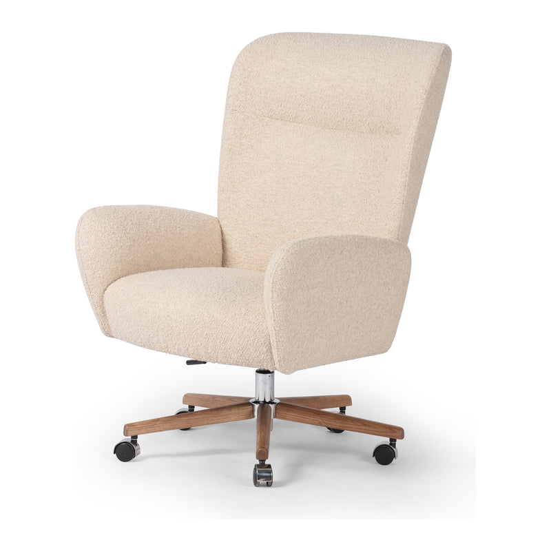 Cade Lisbon Cream Desk Chair | ready to ship!