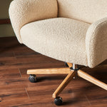 Cade Lisbon Cream Desk Chair | ready to ship!