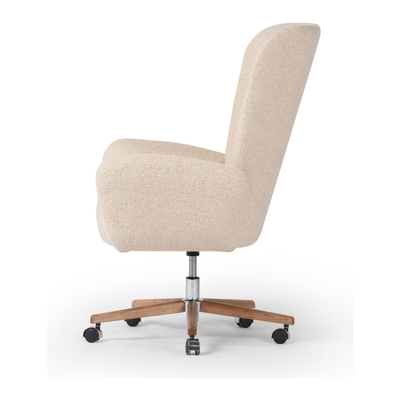 Cade Lisbon Cream Desk Chair | ready to ship!