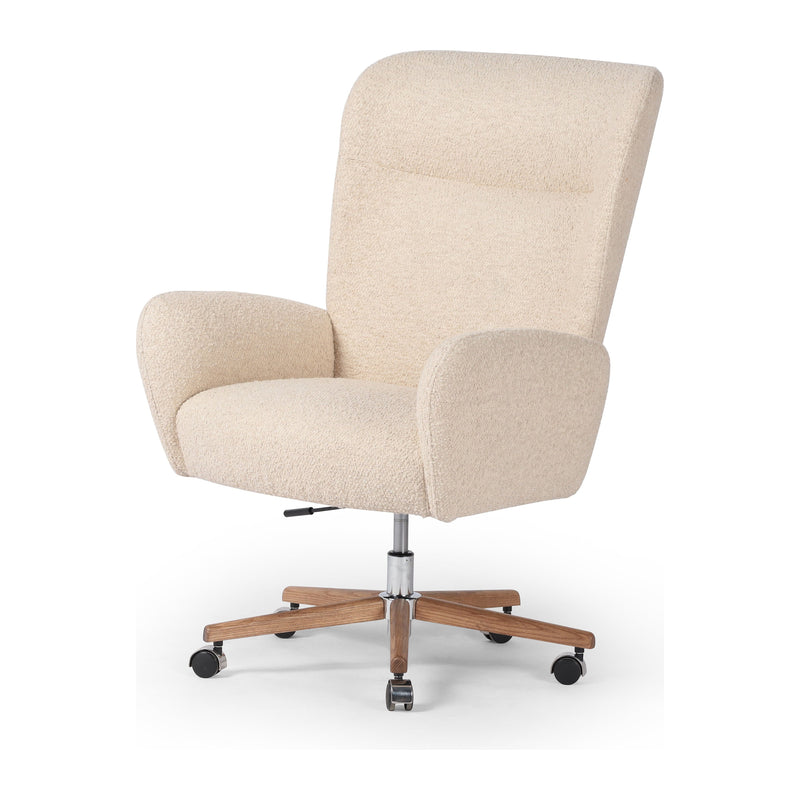 Cade Lisbon Cream Desk Chair | ready to ship!