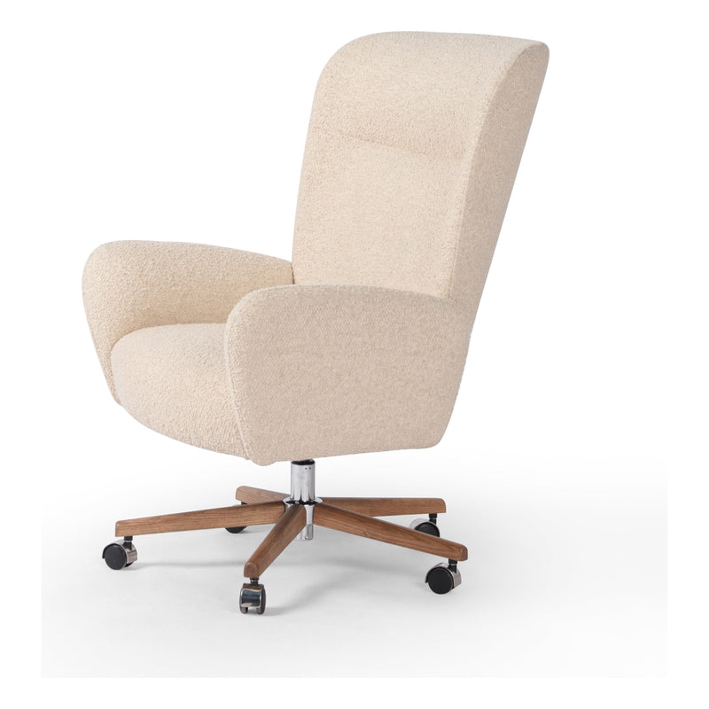 Cade Lisbon Cream Desk Chair | ready to ship!