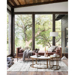 Calder Polished White Marble Nesting Coffee Table | ready to ship!