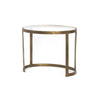 Calder Polished White Marble Nesting Coffee Table | ready to ship!