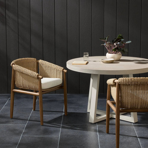 Cambrie Arashi Salt Outdoor Dining Chair | shipping 8/10/2025