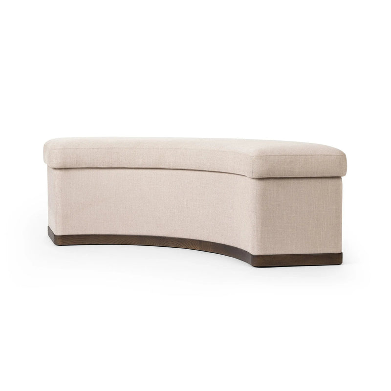 Candace Harbor Sand Dining Bench | shipping 8/6/2025