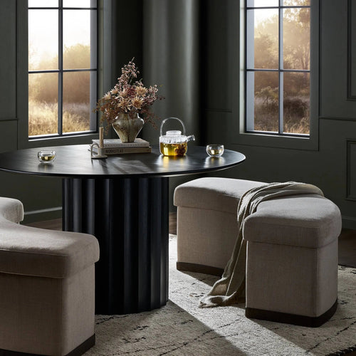 Candace Harbor Sand Dining Bench | shipping 8/6/2025