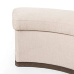 Candace Harbor Sand Dining Bench | shipping 8/6/2025