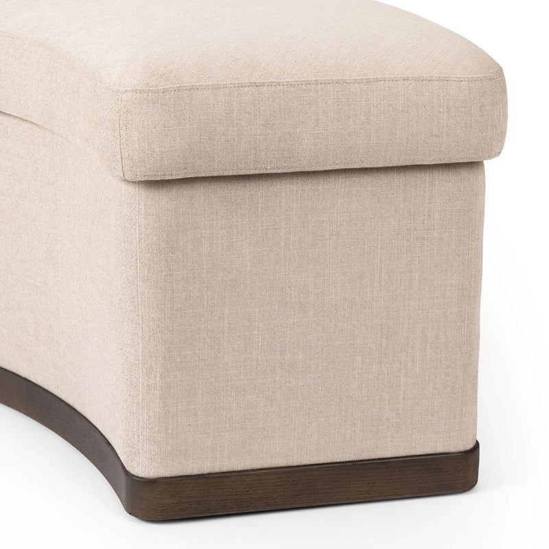 Candace Harbor Sand Dining Bench | shipping 8/6/2025