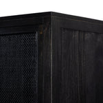 Caprice Black Wash Mango Cabinet | ready to ship!