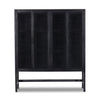 Caprice Black Wash Mango Cabinet | ready to ship!