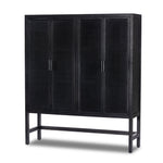 Caprice Black Wash Mango Cabinet | ready to ship!