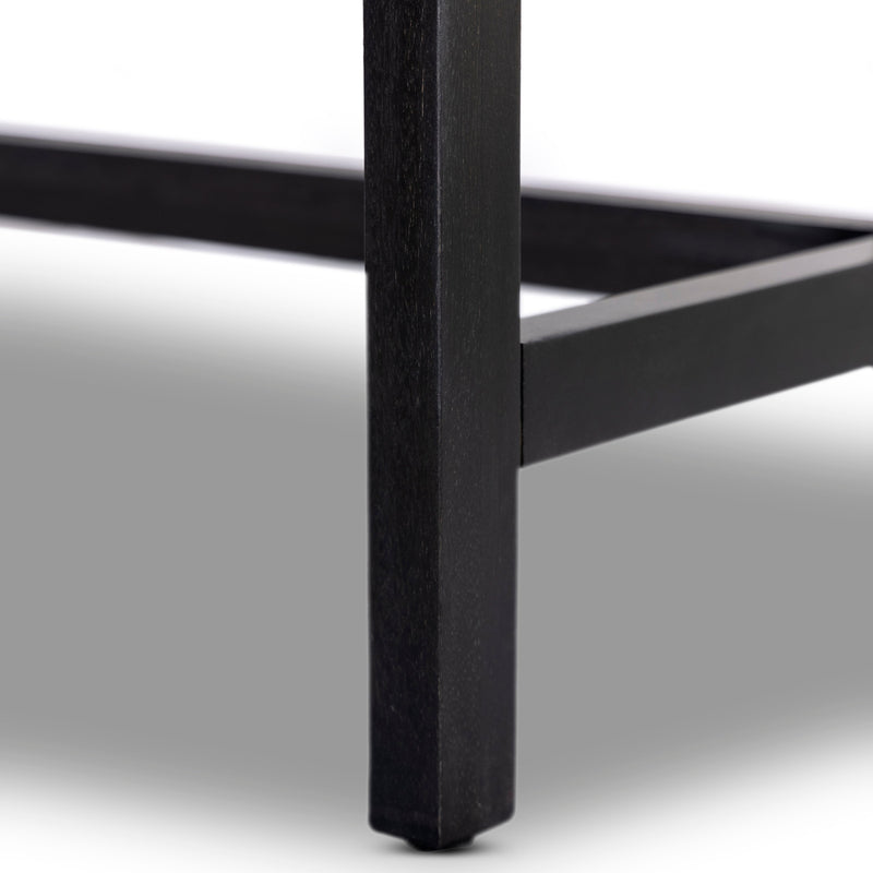 Caprice Black Wash Mango Cabinet | ready to ship!