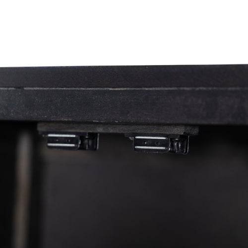 Caprice Black Wash Mango Narrow Cabinet | shipping 6/3/2025