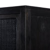 Caprice Black Wash Mango Narrow Cabinet | shipping 6/3/2025