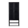 Caprice Black Wash Mango Narrow Cabinet | shipping 6/3/2025