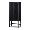 Caprice Black Wash Mango Narrow Cabinet | shipping 6/3/2025