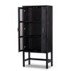 Caprice Black Wash Mango Narrow Cabinet | shipping 6/3/2025