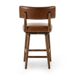 Cardell Sonoma Chestnut Swivel Bar + Counter Stool