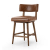 Cardell Sonoma Chestnut Swivel Bar + Counter Stool