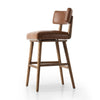 Cardell Sonoma Chestnut Swivel Bar + Counter Stool