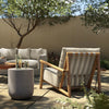 Cardiff Faye Sand Outdoor Chair | shipping 08/25/2025