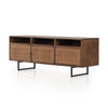 Carmel Brown Wash Media Console | ready to ship!