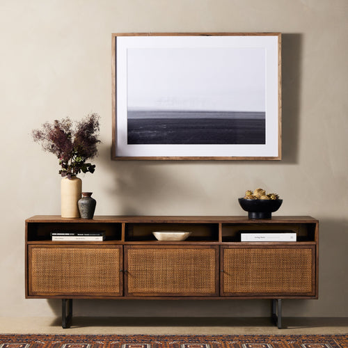 Carmel Brown Wash Media Console | ready to ship!