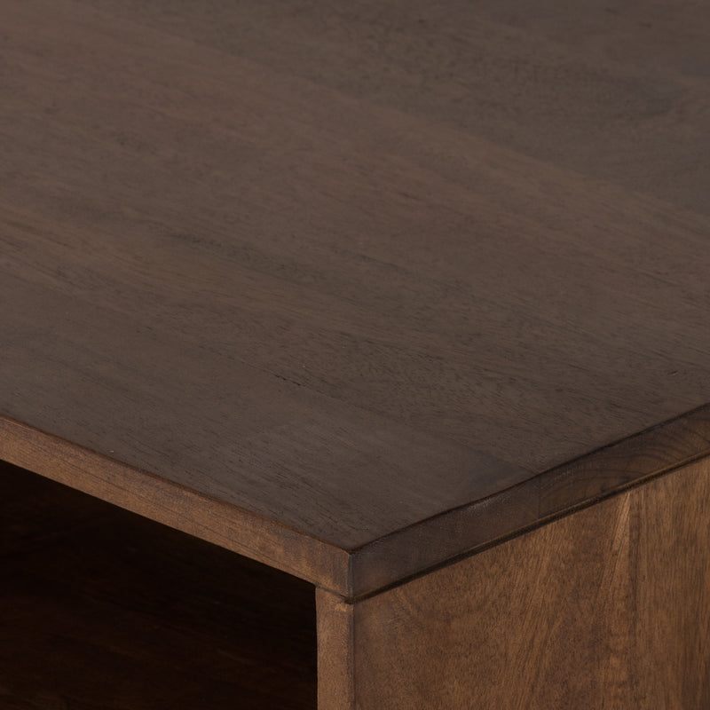 Carmel Brown Wash Media Console | ready to ship!