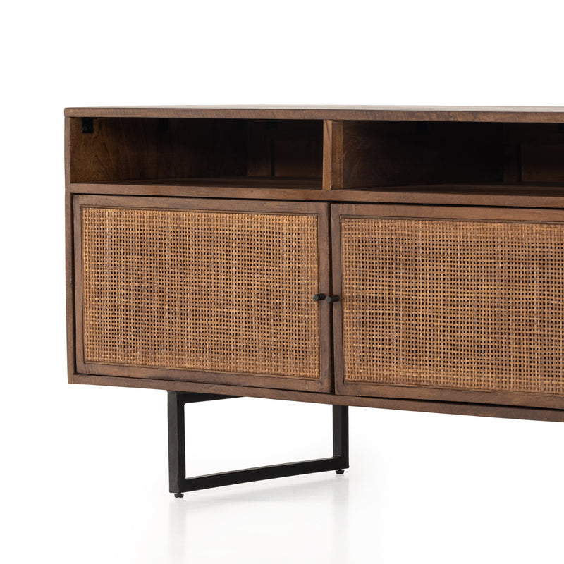 Carmel Brown Wash Media Console | ready to ship!