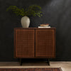 Carmel Brown Wash Small Cabinet | ready to ship!
