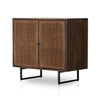 Carmel Brown Wash Small Cabinet | ready to ship!