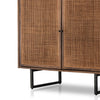 Carmel Brown Wash Small Cabinet | ready to ship!