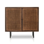 Carmel Brown Wash Small Cabinet | ready to ship!