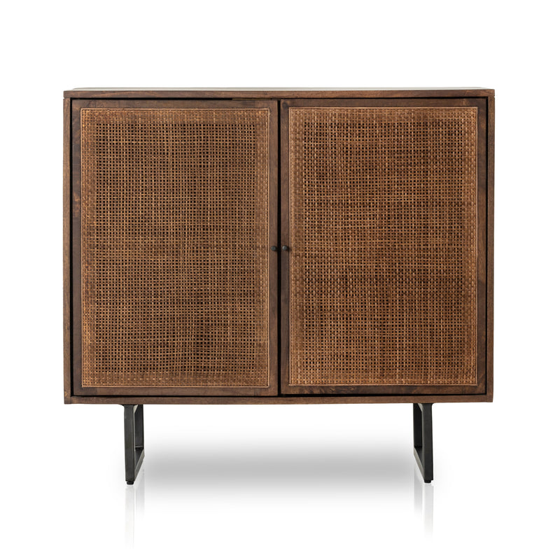 Carmel Brown Wash Small Cabinet | ready to ship!