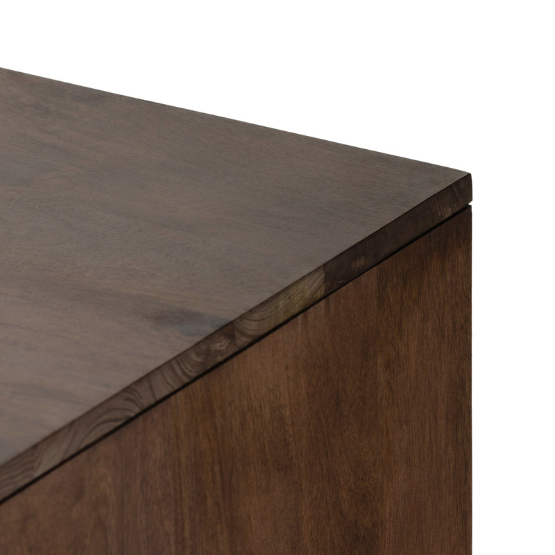 Carmel Brown Wash Small Cabinet | ready to ship!