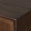 Carmel Brown Wash Small Cabinet | ready to ship!