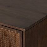 Carmel Brown Wash Small Cabinet | ready to ship!