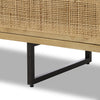 Carmel Natural Cane Sideboard 96" | ready to ship!