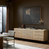 Carmel Natural Cane Sideboard 96" | ready to ship!