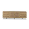 Carmel Natural Cane Sideboard 96" | ready to ship!