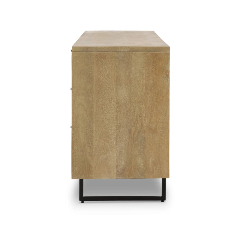 Carmel Natural Cane Sideboard 96" | ready to ship!
