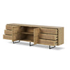 Carmel Natural Cane Sideboard 96" | ready to ship!