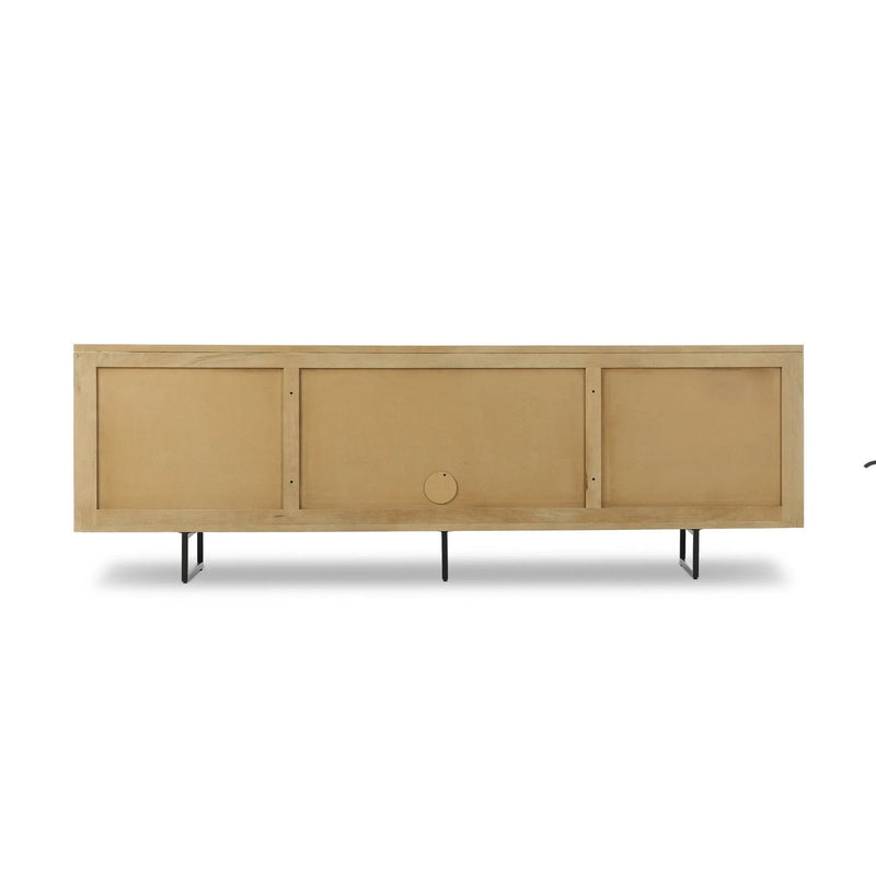 Carmel Natural Cane Sideboard 96" | ready to ship!