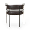 Carrie Sonoma Black Dining Chair | ready to ship!