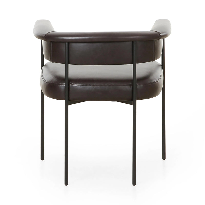 Carrie Sonoma Black Dining Chair | ready to ship!