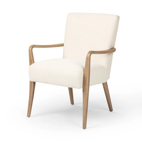 Carson Florence Cream Dining Chair | ready to ship!