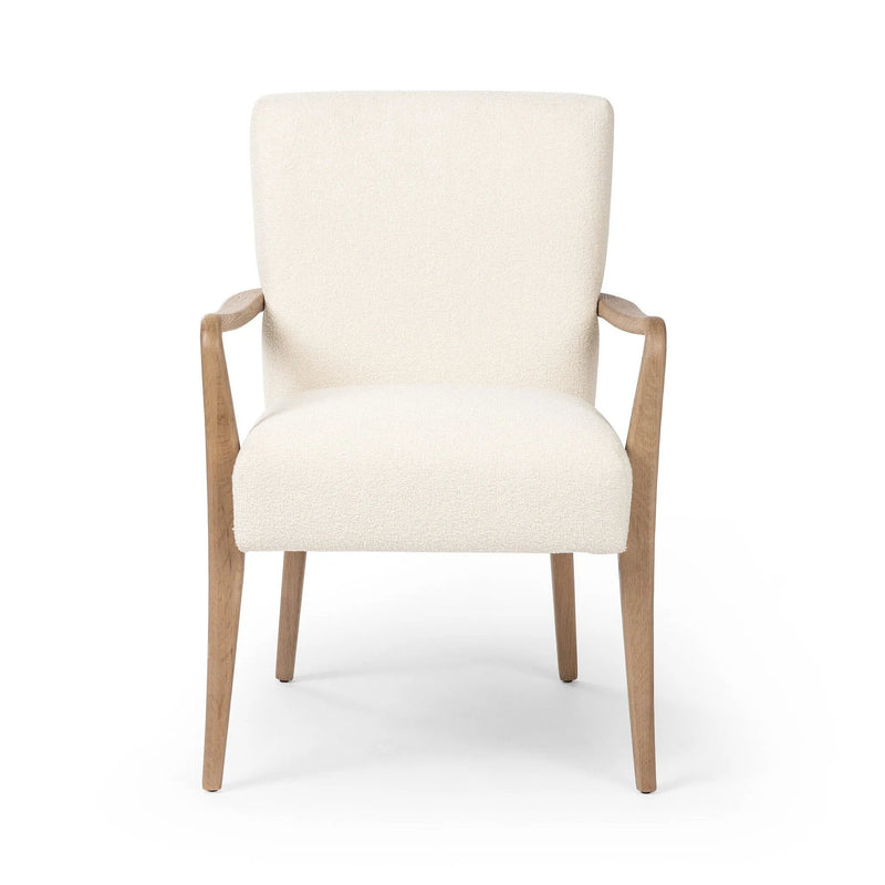 Carson Florence Cream Dining Chair | ready to ship!